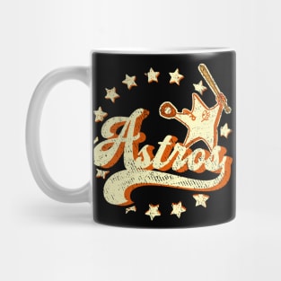 Funny Star Vintage Astros Houston baseball Mug